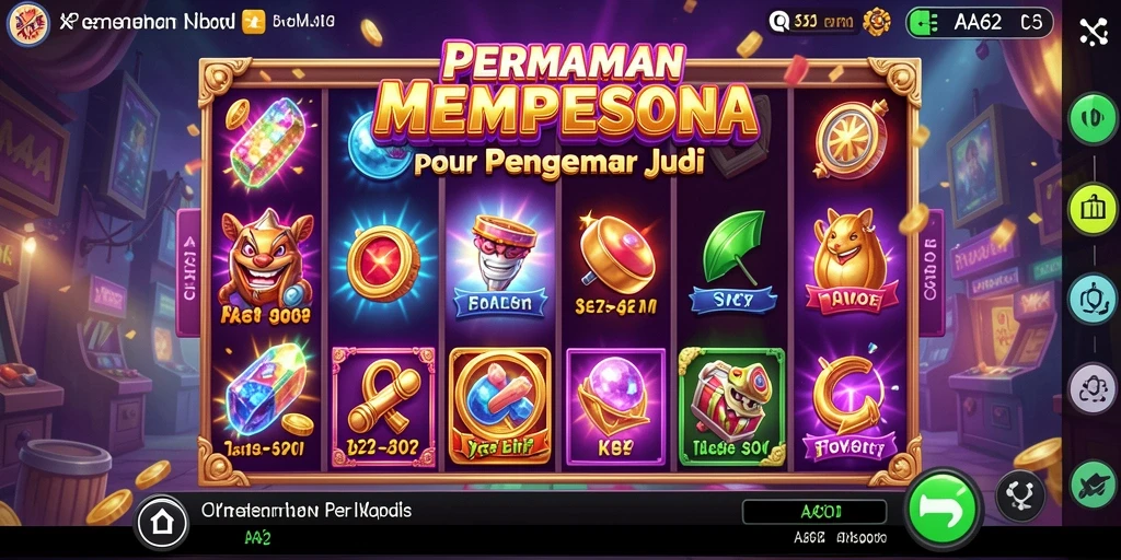 Tampilan gameplay Slot yang memukau dengan fitur menarik.