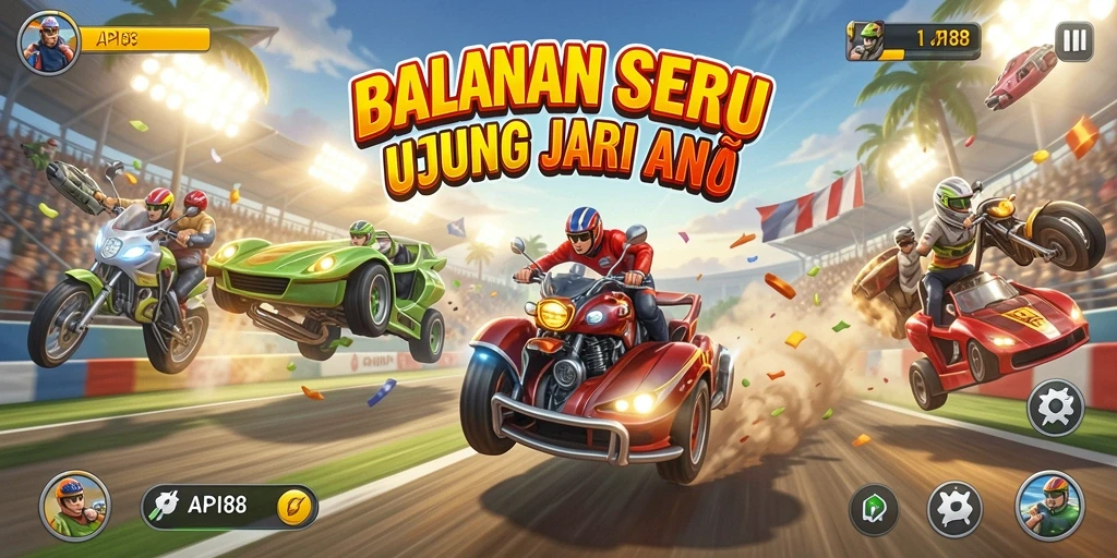 Gameplay seru balapan API88 dengan grafik yang menawan