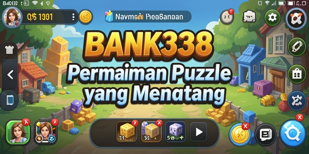 Tampilan gameplay BANK338 menunjukkan tantangan menarik yang harus dipecahkan.