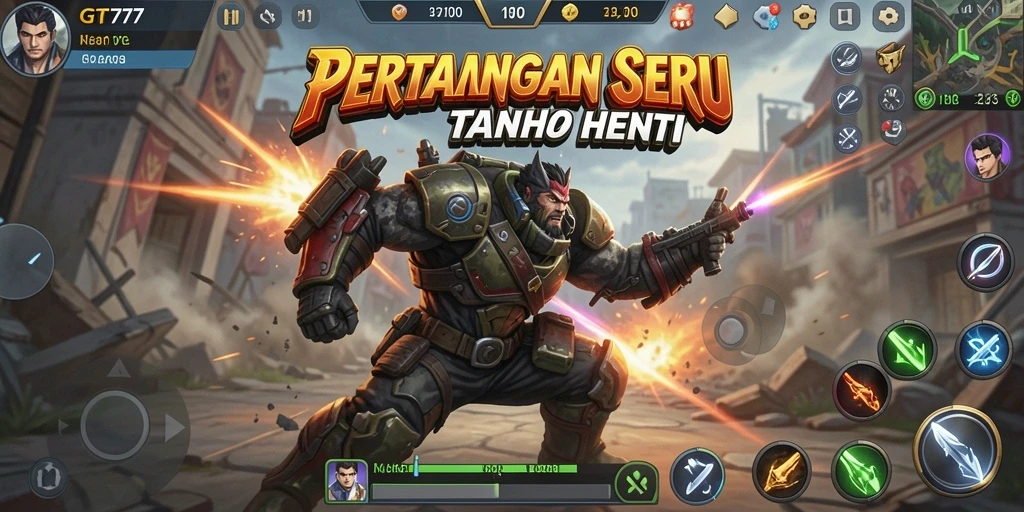 Pengalaman bertarung seru dan mendebarkan dalam GT777.