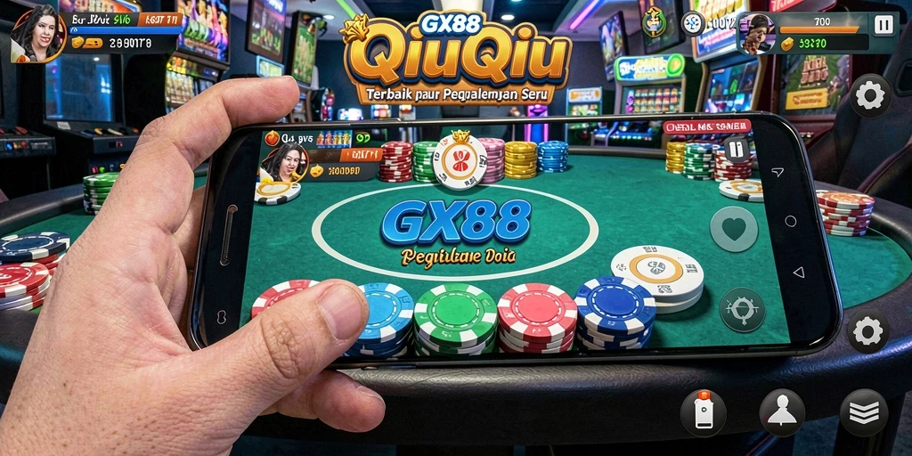 Gameplay seru QiuQiu di GX88 dengan grafis cemerlang.
