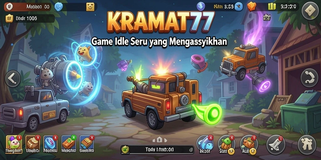 Tampilan gameplay KRAMAT77 yang seru dan interaktif.
