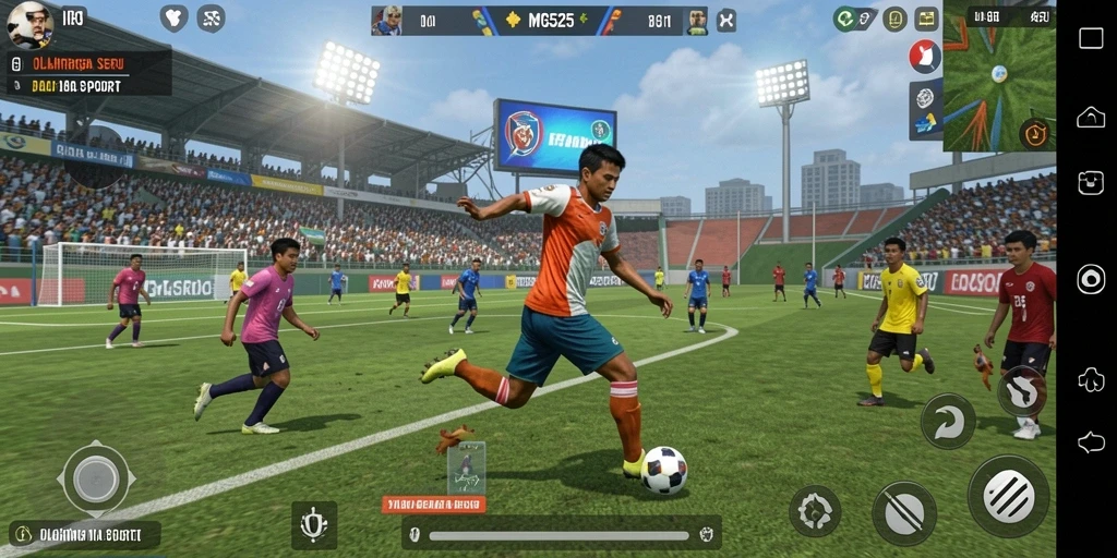 Tampilan menarik dari gameplay <strong>MG525</strong> yang unik dan mendebarkan.