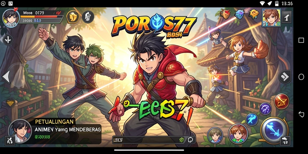 Tampilan menarik dari gameplay POROS77 yang seru dan mendebarkan.