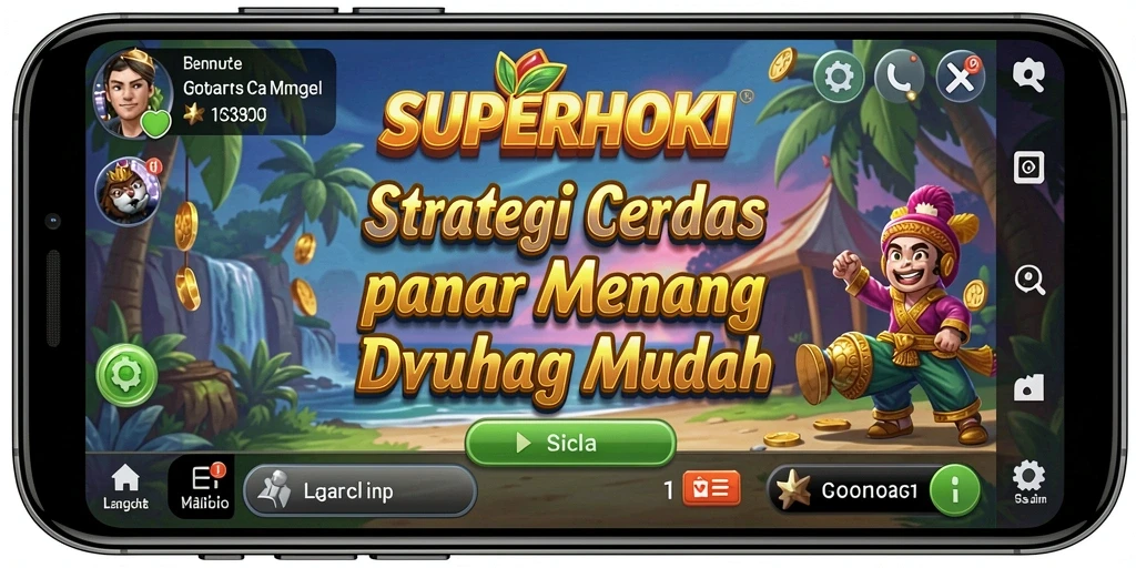 Screenshot SUPERHOKI menampilkan gameplay strategi yang intens dan menarik.